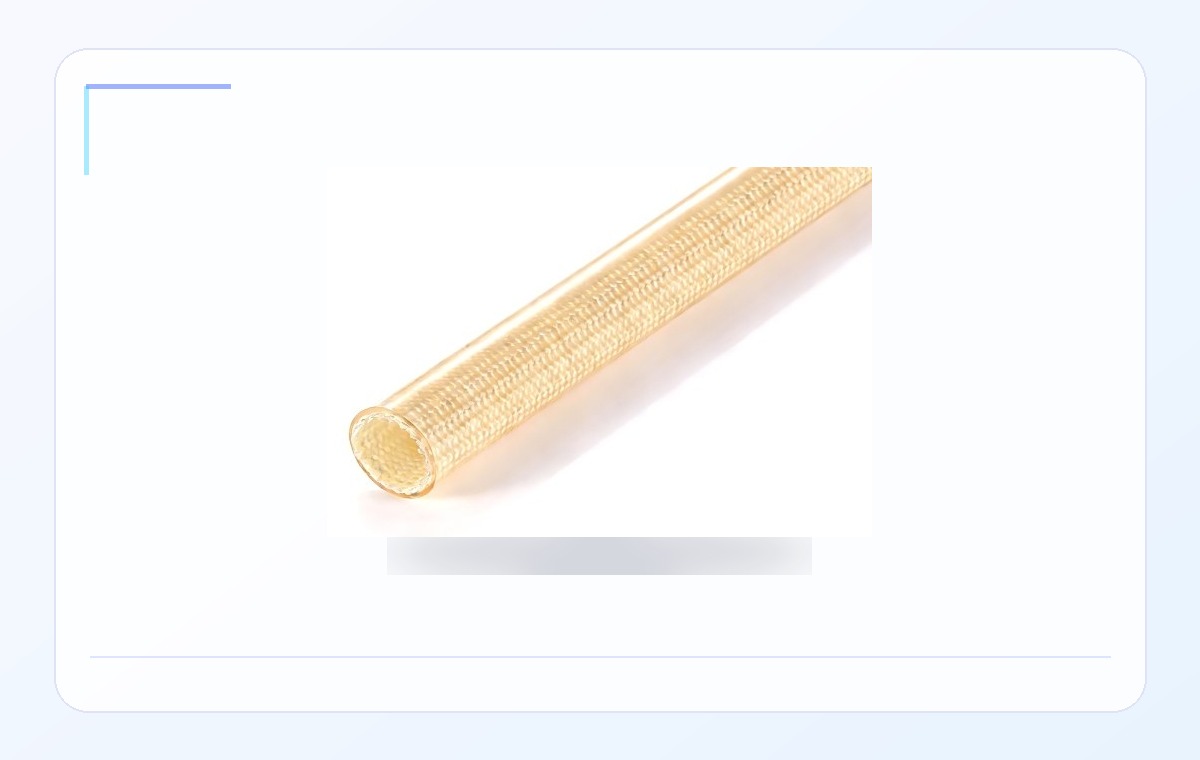 Inner Rubber Outer Fiber Silicone Sleeving